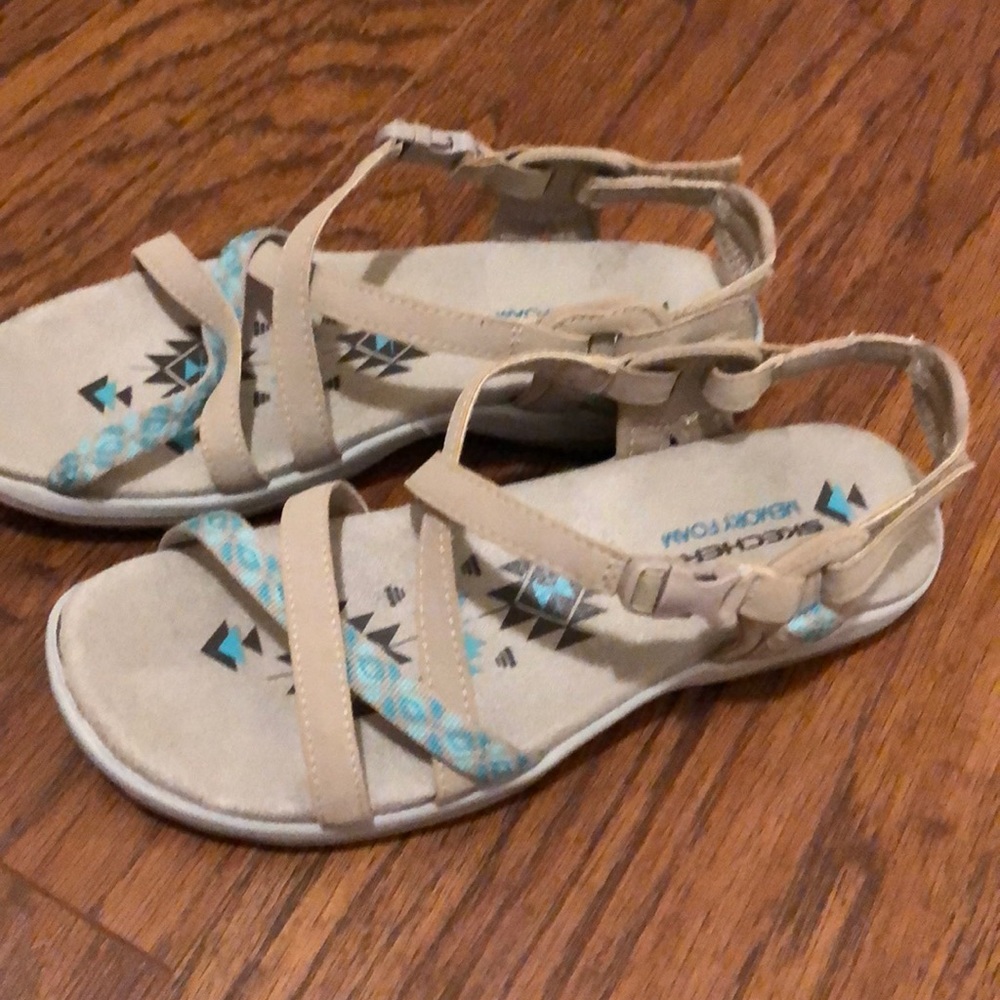 Sketches Reggae Slim-Vacay Sandals
